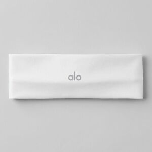 Alo Performance Conquer Headband NWT White